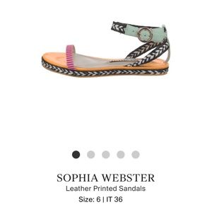 Sophia Webster Size 6 sandals
